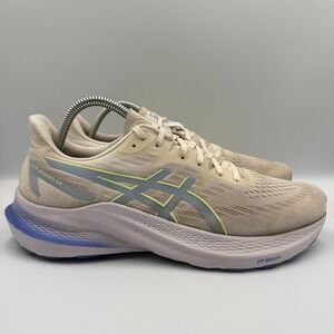 ASICS GT-2000 12 White Blue Running Shoes Athletic Sneakers Women's Size 10